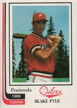 1989 Peninsula Oilers #8 Blake Pyle Front