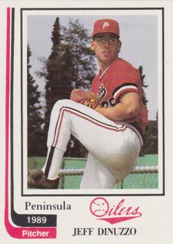 1989 Peninsula Oilers #12 Jeffrey Dinuzzo Front