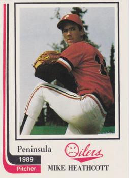1989 Peninsula Oilers #15 Michael Heathcott Front
