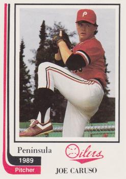 1989 Peninsula Oilers #19 Joseph Caruso Front