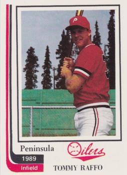 1989 Peninsula Oilers #20 Tommy Raffo Front