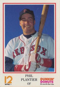 1991 Dunkin' Donuts Pawtucket Red Sox #NNO Phil Plantier Front