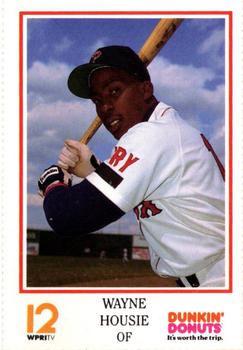1992 Dunkin' Donuts Pawtucket Red Sox #NNO Wayne Housie Front