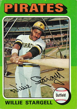 1975 Topps #100 Willie Stargell Front