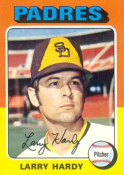 1975 Topps #112 Larry Hardy Front