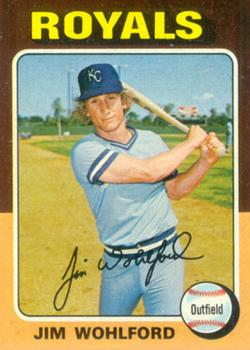 1975 Topps #144 Jim Wohlford Front