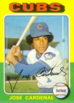 1975 Topps #15 Jose Cardenal Front