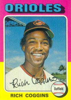 1975 Topps #167 Rich Coggins Front