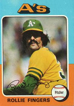 1975 Topps #21 Rollie Fingers Front