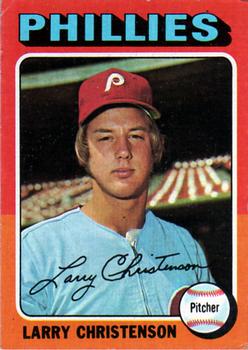 1975 Topps #551 Larry Christenson Front