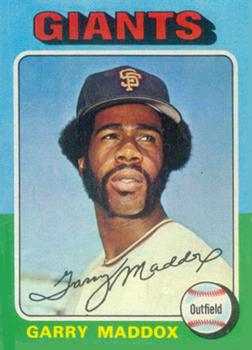 1975 Topps #240 Garry Maddox Front