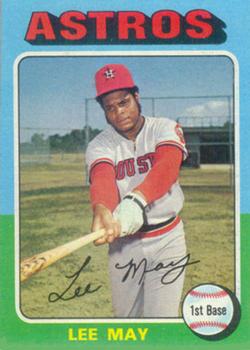 1975 Topps #25 Lee May Front