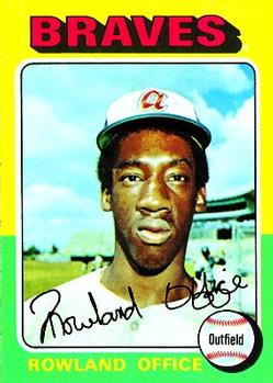 1975 Topps #262 Rowland Office Front