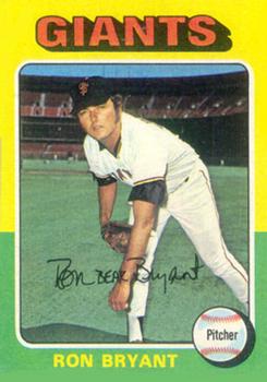 1975 Topps #265 Ron Bryant Front