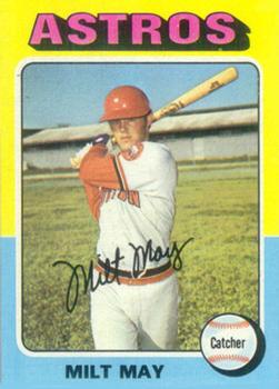 1975 Topps #279 Milt May Front
