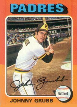 1975 Topps #298 Johnny Grubb Front