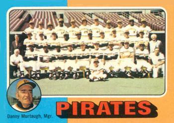 1975 Topps #304 Pittsburgh Pirates / Danny Murtaugh Front