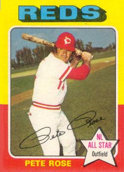 1975 Topps #320 Pete Rose Front