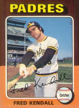 1975 Topps #332 Fred Kendall Front