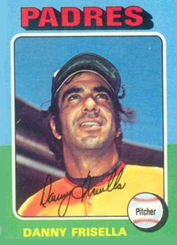 1975 Topps #343 Danny Frisella Front