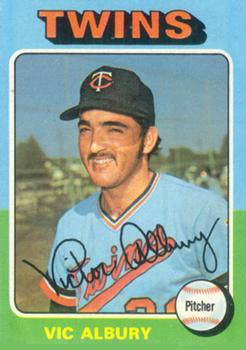 1975 Topps #368 Vic Albury Front