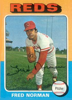 1975 Topps #396 Fred Norman Front