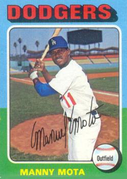 1975 Topps #414 Manny Mota Front