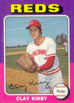 1975 Topps #423 Clay Kirby Front