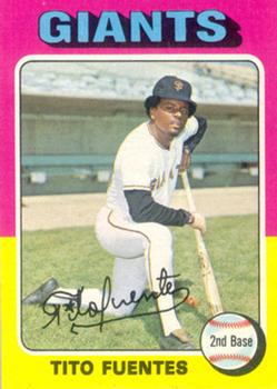 1975 Topps #425 Tito Fuentes Front
