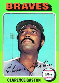 1975 Topps #427 Clarence Gaston Front