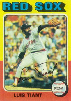 1975 Topps #430 Luis Tiant Front
