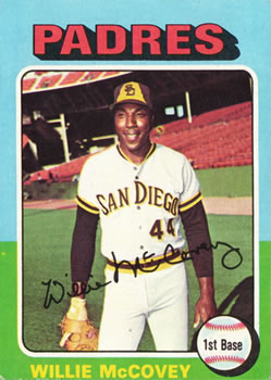 1975 Topps #450 Willie McCovey Front