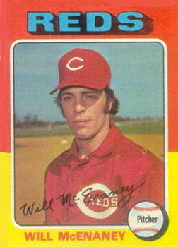 1975 Topps #481 Will McEnaney Front