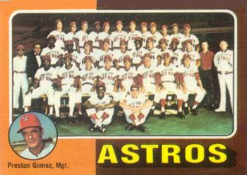 1975 Topps #487 Houston Astros / Preston Gomez Front