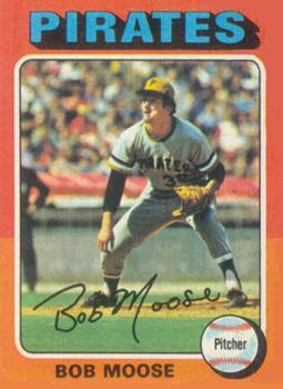 1975 Topps #536 Bob Moose Front
