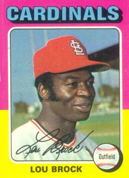 1975 Topps #540 Lou Brock Front