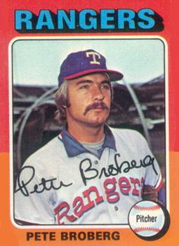 1975 Topps #542 Pete Broberg Front