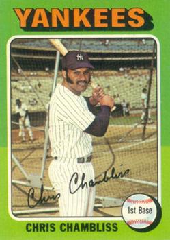 1975 Topps #585 Chris Chambliss Front