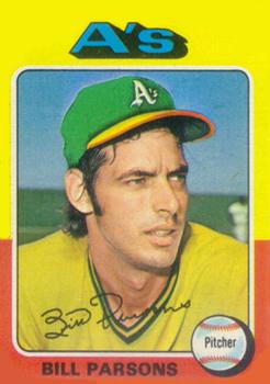 1975 Topps #613 Bill Parsons Front