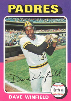 1975 Topps #61 Dave Winfield Front