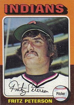 1975 Topps #62 Fritz Peterson Front