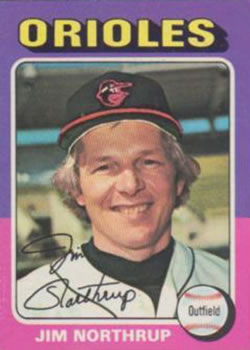 1975 Topps #641 Jim Northrup Front