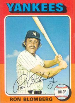 1975 Topps #68 Ron Blomberg Front