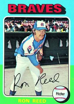 1975 Topps #81 Ron Reed Front