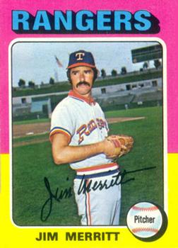 1975 Topps #83 Jim Merritt Front