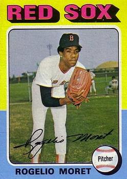 1975 Topps #8 Rogelio Moret Front