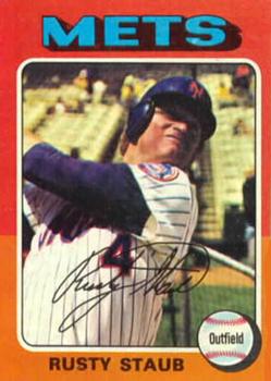 1975 Topps #90 Rusty Staub Front