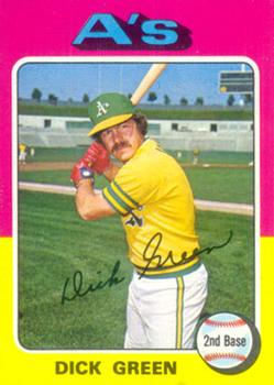 1975 Topps #91 Dick Green Front