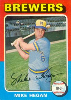 1975 Topps #99 Mike Hegan Front