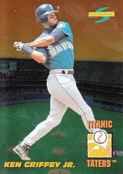 1996 Score - Titanic Taters #4 Ken Griffey Jr. Front